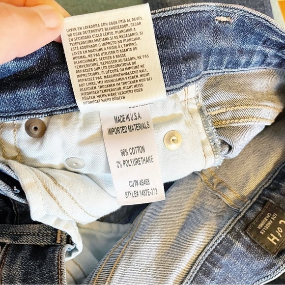 COH Citizens of Humanity Rocket Crop High Rise Skinny Jeans Size 25 released hem - Picture 12 of 14